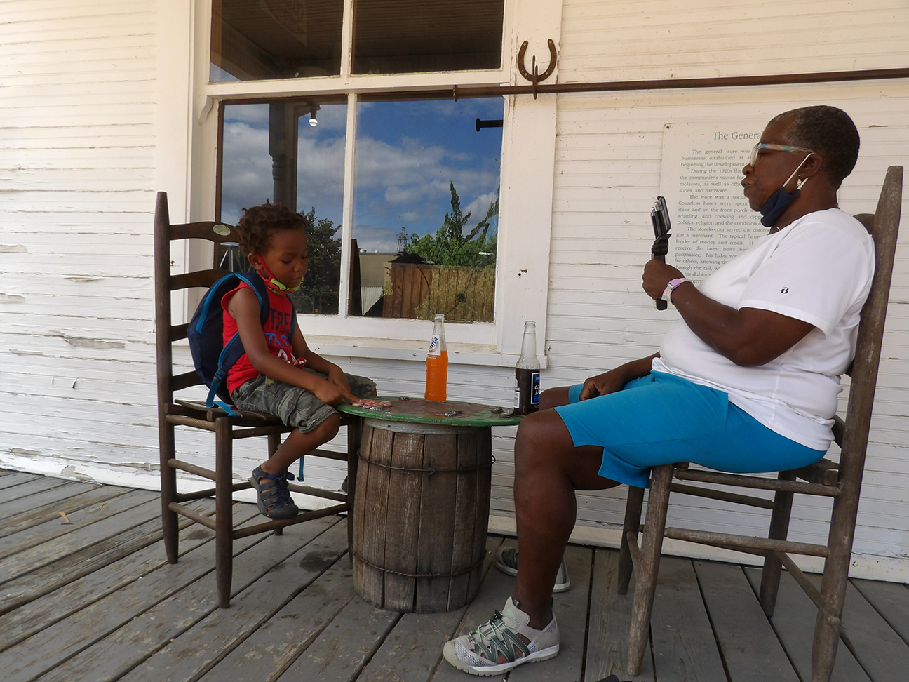 Jackson Ms Agriculture Forestry Museum Country Store Jj And Nana Playing Checkers 